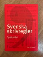 Svenska skrivregler
