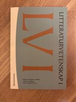 Litteraturvetenskap I