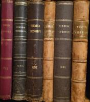 Teknisk tidskrift 1893 - 1900 inbunden 6 band