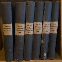 Ingeni&ouml;rs-F&ouml;reningens F&ouml;rhandlingar 1876 - 1889  6 Band