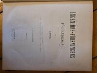 Ingeni&ouml;rs-F&ouml;reningens F&ouml;rhandlingar 1876 - 1889  6 Band
