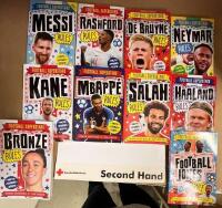 Fotboll Superstars - Messi Rules, Rashford Rules, de Bruyne Rules, Neymar Rules, Kane Rules, Mbapp&eacute; Rules, Salah Rules, Haaland Rules, Bronze Rules and Fotball jokes Rule (10 books)