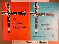 Vi spelar klarinett I och II (2 b&ouml;cker)