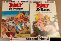 Asterix p&aring; irrv&auml;gar + Asterix & Son (2 tidningar)