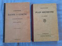 2 B&ouml;cker: R&auml;kning och Geometri samt Plan Geometri