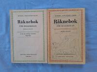 2 B&ouml;cker: R&auml;knebok f&ouml;r Realskolan
