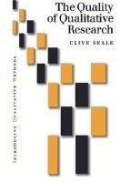 The Quality of Qualitative Research