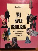 Vad h&auml;nde egentligen? : nytt ljus &ouml;ver historiens mysterier!
