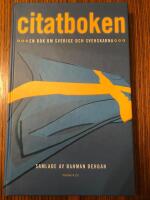 Citatboken : en bok om Sverige och svenskarna