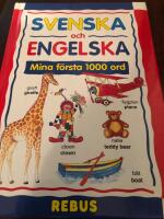 30021: Svenska och Engelska: Mina f&ouml;rsta 1000 ord