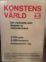 Konstens v&auml;rld A-&Ouml; det vackraste som skapats av m&auml;nniskohand