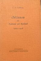 Minnen fr&aring;n Tyskland och Ryssland