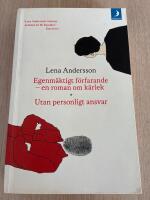 Egenm&auml;ktigt f&ouml;rfarande ; Utan personligt ansvar