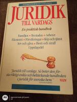 Juridik till vardags : en praktisk handbok