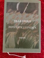 Fotf&auml;ste i vinden : Dikter