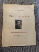 Carl Wilhelmson - Sveriges Allm&auml;nna Konstf&ouml;renings publikation 