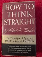 How to think straight
