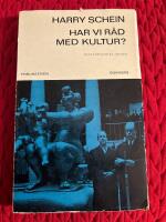 Har vi r&aring;d med kultur?