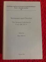 Sermones sacri Svecice : the sermon collection in Cod. AM 787 4o