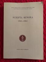 Scripta Minora 1963-1964