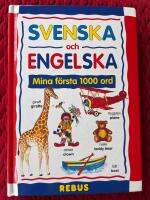 Svenska och engelska mina f&ouml;rsta ord