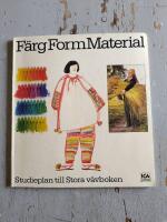 Stora v&auml;vboken - F&auml;rg Form Marterial. Studieplan till Stora v&auml;vboken.