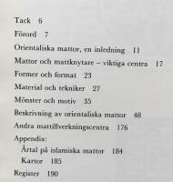 Orientaliska mattor av