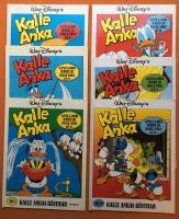 Ytterligare sex stycken Kalle Anka album