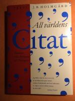 All v&auml;rldens citat