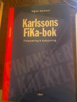 Karlssons FiKa-bok Finans och till&auml;mpning, Faktabok