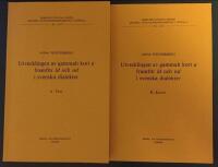 Utvecklingen av gammalt kort a framf&ouml;r ld och nd i svenska dialekter. Del A: Text. Del B: Kartor.