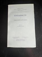 Eddadigte I. Vǫlusp&aacute;, H&aacute;vam&aacute;l.