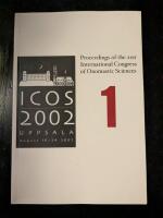 Proceedings of the 21st International Congress of Onomastic Sciences : Uppsala 19-24 August 2002