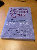 Grammar of Septuagint Greek