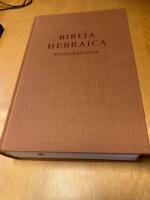 Torah, Neviʼim u-Khetuvim = Biblia Hebraica Stuttgartensia