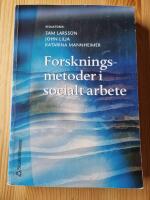 Forskningsmetoder i socialt arbete