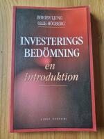 Investeringsbed&ouml;mning - en introduktion
