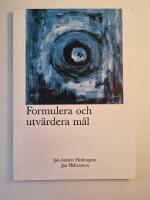 Formulera och utv&auml;rdera m&aring;l