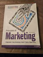 Principles of marketing