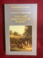 The last chronicle of Barset