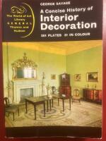 A Concise History of Interior Decoration