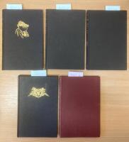 Down With Skool! (first edition), Back in the Jug Again (first edition)  Whizz for Atomms (first edition)  The Terror of St Trinian&rsquo;s (early edition)  How to be Topp (early edition)