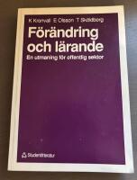 F&ouml;r&auml;ndring och l&auml;rande