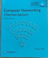 Computer Networking : a Top-Down Approach