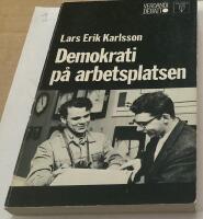 Demokrati p&aring; arbetsplatsen 