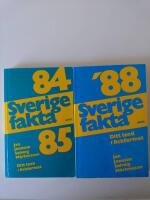 BOKPAKET 34 Sverigefakta : ditt land i fickformat 84/85 & 88
