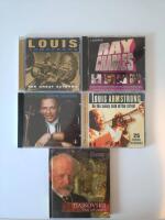 SKIVPAKET 3 The Great Satchmo,Legends,My Way,On The Sunny Side Of The Street& Poesi&Passion