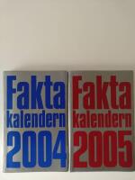 BOKPAKET 98 Faktakalendern 2004&2005
