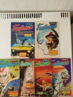 SERIEPAKET 9 Fantomen Nr 24 1977, Nr 20 1978,Nr 13 1980,Nr 14 1980,Nr 15 1980& Nr 17 1980