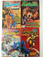 SERIEPAKET 10 Fantomen Nr 6 1981,Nr 2 1988,Nr 14 1988& Nr 6 1989